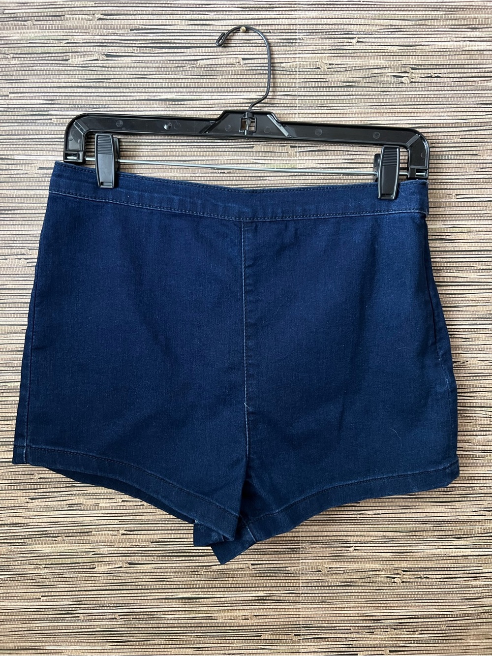 Forever 21 Dark Navy High-Rise Denim Shorts